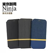 【東京御用Ninja】Apple iPhone SE (4.7吋) 2020年版復古懷舊牛仔布紋保護皮套(質感藍)