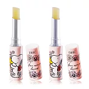 DHC 純橄欖護唇膏-史努比限定版(1.5g)X2-多款可選粉紅色X2