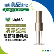 瑞典 LightAir IonFlow Evolution PM2.5 精品空氣清淨機（蘋果金）