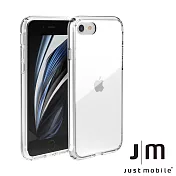 Just Mobile TENC Air iPhone SE 2/8/7 國王新衣氣墊抗摔保護殼-透明
