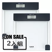 SAMPO聲寶大螢幕自動電子體重計(2入組) BF-L1901ML