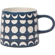 《NOW》Danica寬底馬克杯(月相藍350ml)