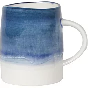 《NOW》裂紋瓷製馬克杯(深海藍340ml)