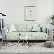 【巴芙洛】四季清涼冰絲防滑坐墊2人60*120cm 黃灰