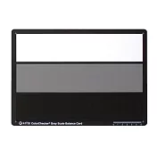 美國X-Rite ColorChecker灰階卡Gray Scale Card 18%灰卡校正白平衡卡M50103(A4大小;標準24-path白色.黑色與18灰色卡)