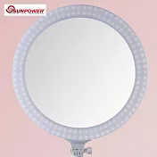 臺灣SUNPOWER多用途3合1直播/自拍/化妝鏡面 環形網美顏燈MP-3