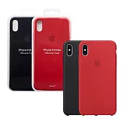 Apple原廠 iPhone Xs Max Silicone Case 矽膠保護套 (台灣公司貨)紅色