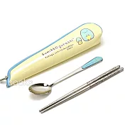 San-X角落生物【萌萌恐龍】環保餐具組