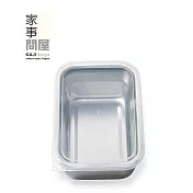 【家事問屋】日本製備料/儲存304不鏽鋼 附蓋調理盆(S/800ml)