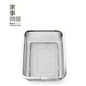 【家事問屋】日本製304不鏽鋼瀝水調理網  M (可搭配同系列附蓋調理盆M)-原廠公司貨 M (可搭配同系列附蓋調理盆M)