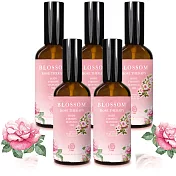 BLOSSOM 玫瑰植萃曲線緊緻修護美體按摩油100ML*5件組