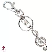 BILLY KING 貝麗晶 【音符系列-9】(BK141)高音譜記號鑰匙圈