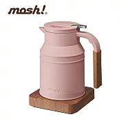【日本 mosh！】溫控電水壺 M-EK1 PE蜜桃粉