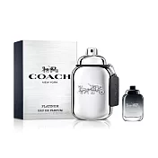 【COACH】紐約白金男性淡香精60ml(贈隨機小香乙瓶)