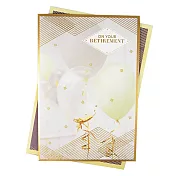 為退休慶賀恭喜【Hallmark-卡片 退而不休】