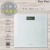 【日本DayPlus】LCD電子體重計(HF-G2028A)鋼化玻璃
