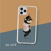 INJOYmall for iPhone 11 Pro max 回萌柴犬 透明耐衝擊防摔 手機殼