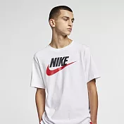 NIKE AS M NSW TEE ICON FUTURA 男短袖上衣-AR5005100-S白色