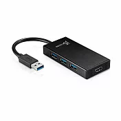 j5create USB3.0轉HDMI多功能外接顯示卡-JUH450