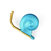 【Desk+1立體磁鐵】 慢活蝸牛磁鐵 (1入)天藍