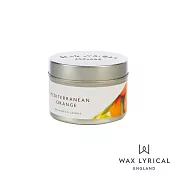 英國 WAX LYRICAL 英式經典系列 地中海柑橘 Mediterranean Orange 香氛蠟燭 84g