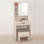 Homelike 喜家居2尺化妝桌椅組(24035)