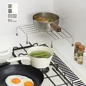 【家事問屋】日本製304不鏽鋼爐邊轉角架(原廠公司貨)