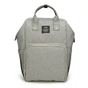 【Heine 海恩】WIN-182 多功能後背包 魚口包 旅行背包 防盜防潑水包包 流行女包 育兒包 待產包 (6款任選) 經典灰