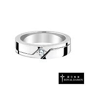 Royal Damon羅亞戴蒙 真摯 戒指 大 R-RZ515 國際圍13號