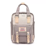 【Heine 海恩】WIN-198超人氣小背包 小後背包 流行女包 兒童包 雙肩背包 防潑水包包 流行小背包 尼龍後背包 (3款任選) 象牙灰