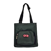 【UNME●小黑貂】 學童素雅餐袋_3112K