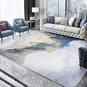 【收納職人】現代歐美輕奢風地毯/床邊毯/茶几毯_雲中畫