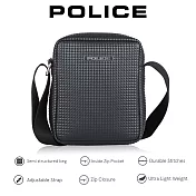 【POLICE】限量2.5折起 義大利潮牌 經典前衛斜背小包 全新專櫃展示品 (金字塔系列)