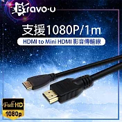 Bravo-u HDMI to Mini HDMI 1.4b 影音傳輸線
