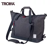 德國TROIKA防水大型50升商務包週末包BBG53/GY行李袋(兩用/肩背包+手提包)行李包旅行袋