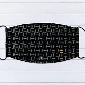 IHERMI 竹簍條紋 個性口罩 台灣製