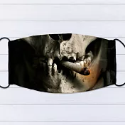 IHERMI 骷髏叼菸 個性口罩 台灣製