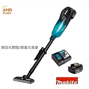 【MAKITA牧田】新上市40W強吸力最新出品無線充電吸塵器DCL280Z 全配(充電器/3A電池) 酷黑3安培