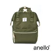 anello 新版基本款2代R系列 防潑水強化 經典口金後背包 Small size- 橄欖綠