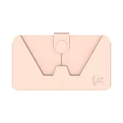TIC HOLDER 超薄3合1 手機支架卡片口罩收納夾5入組粉色5入組