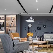 H&R安室家 摩爾落地燈 ZA0078黑色