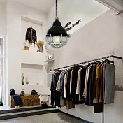 H&R安室家 日式搪瓷吊燈 ZA0104黑色