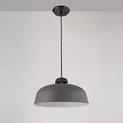 H&R安室家 30 x 14cm小號洛克曼吊燈 ZA0137灰色