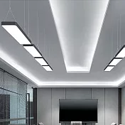 H&R安室家 OA LED吊燈 ZA0064黑色