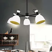 H&R安室家  5燈CANDY吊燈 ZA0167白色