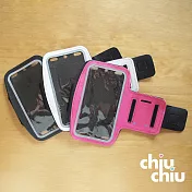 【CHIUCHIU】Apple iPhone 12 mini (5.4吋)時尚輕薄簡約運動臂套(蜜桃紅)
