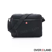 OVERLAND - 美式十字軍 - LOGO浮印斜背包(大/L) - 3141