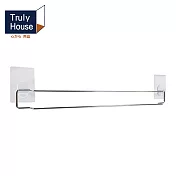 【Truly House】免打孔不鏽鋼拖鞋收納架/毛巾架/拖鞋架/無痕貼