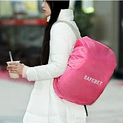 E.City_可攜式超薄背包防水保護套 玫