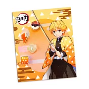 STORY故事銀飾-鬼滅之刃造型耳環-我妻善逸款針式